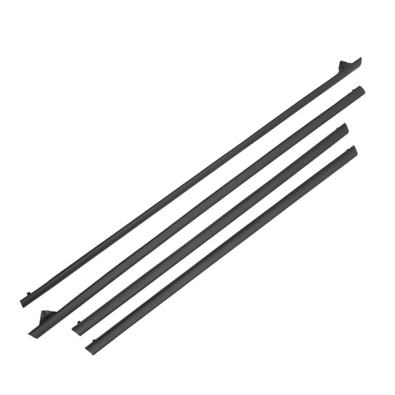 Weatherstrip Window Seal for Ford Fiesta 2009-2013 No.DK5150650C/DK5150640C/DK4950670C/DK4950660C 4pcs