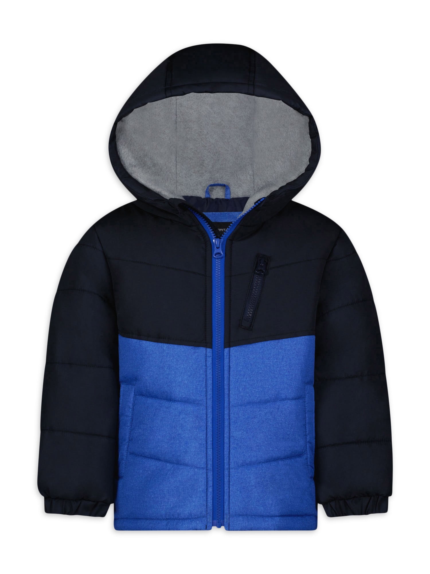 Weathertamer Boys Colorblock Puffer Jacket, Sizes 4-16 - Walmart.com