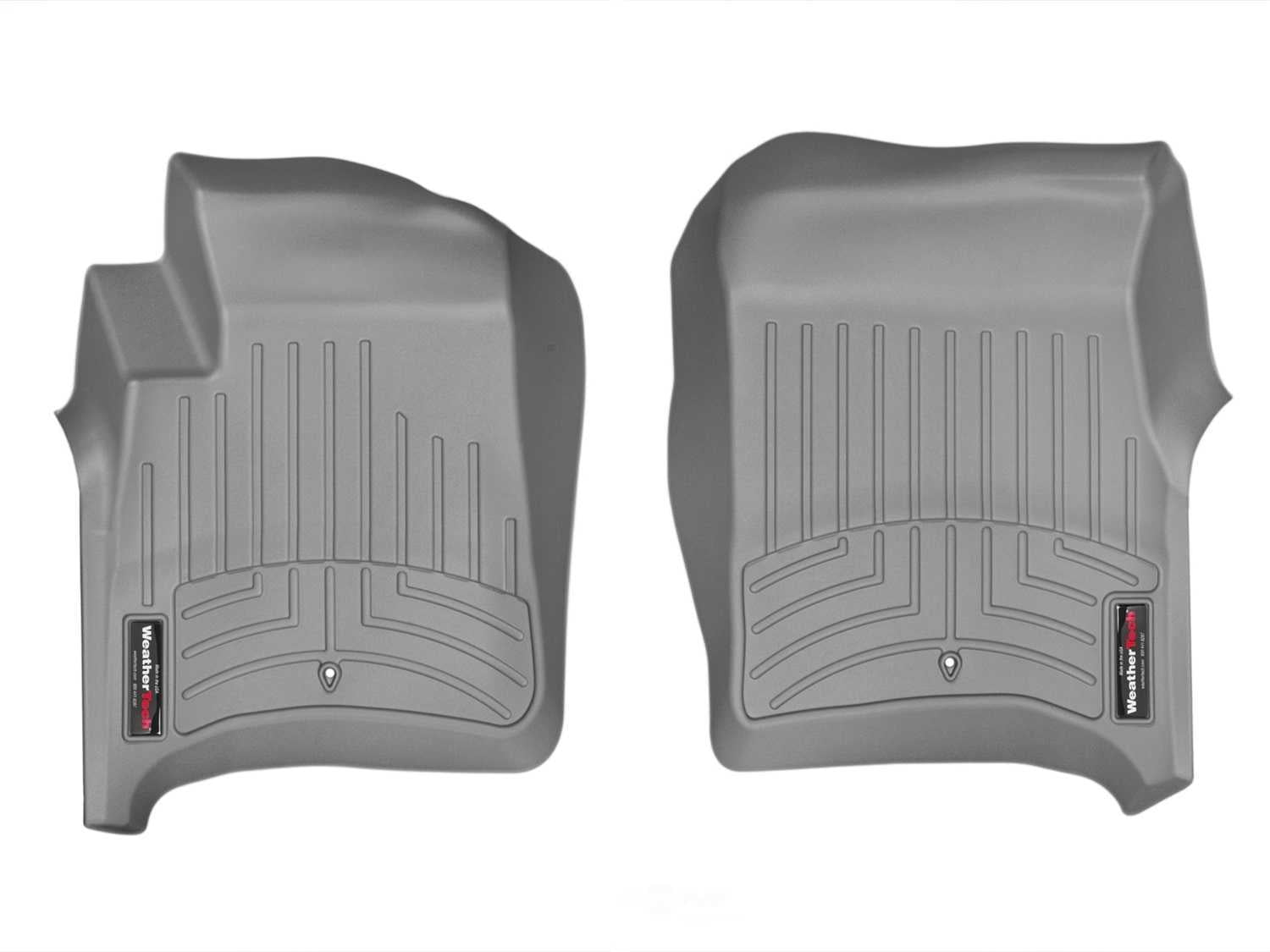 Weathertech 465331 FloorLiner(TM) DigitalFit Floor Mat Set, Gray Front