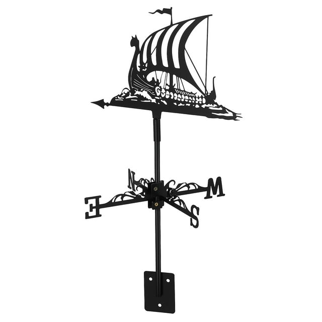 Weathervane Sailing Ship Wind Indicator Iron Wind Direction Indicator