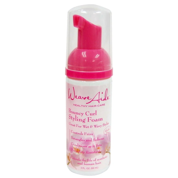 Weave Aide Bouncy Curl Styling Foam 2 Oz.