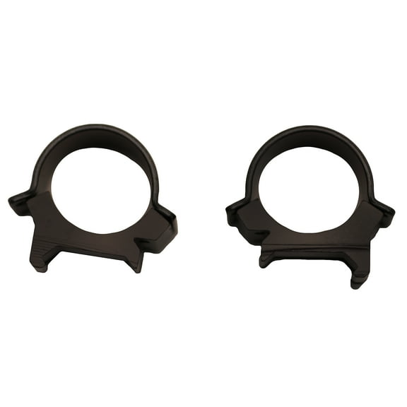 Weaver 1" Med Sure Grip 49160 Scope Rings Aluminum Gloss Black