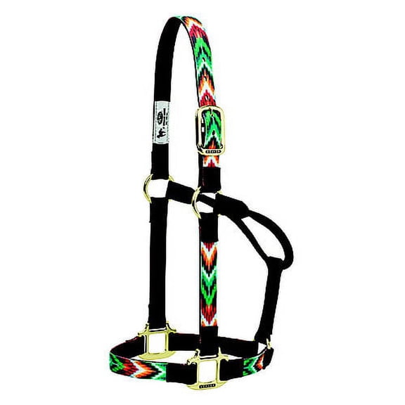 Weaver 1in Non-Adjustable Halter Large Multi/Black
