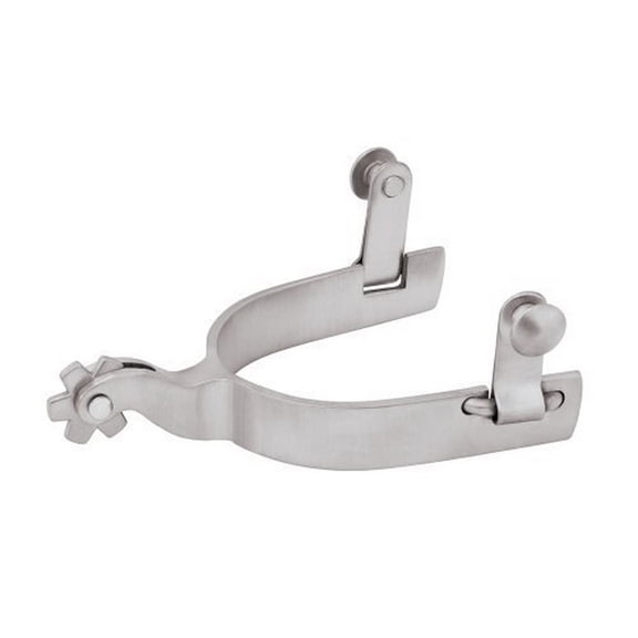 Weaver Leather Men's Plain Spurs: Durable Stainless Steel for Riders
