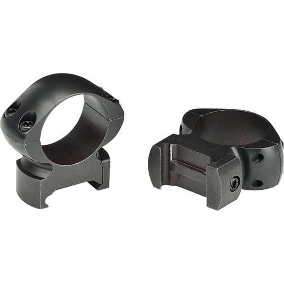 Weaver Grand Slam Steel Top Mount Ring - 30mm Low - Black