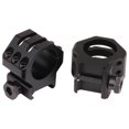 thumbnail image 1 of Weaver 40mm Obj. Tactical 6-Hole Weaver-Style Rifle Scope Rings, 1" Medium, Matte Black - 48349, 1 of 3