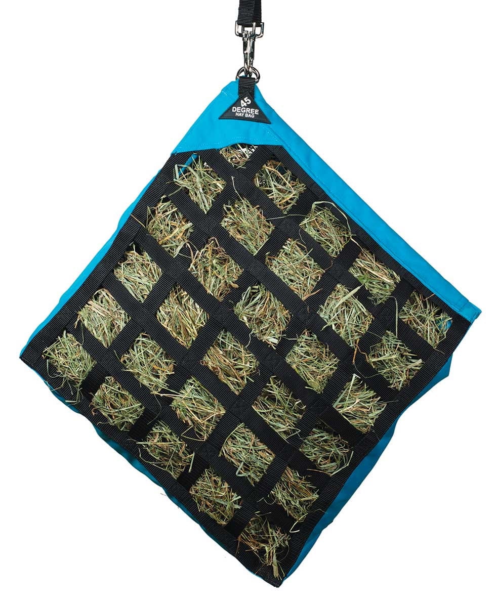 45 Degree™ Side-Loading Hay Bag For Trailers - Navy, 21" W X 22.5" H X 7.5" D - View #2