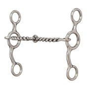 Weaver All Purpose Sweet Iron Twisted Wire Snaffle Mouth 5"