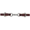 thumbnail image 1 of Weaver Burgundy Latigo Leather 3-1/2" Single Link Chain Curb Strap, 1 of 2