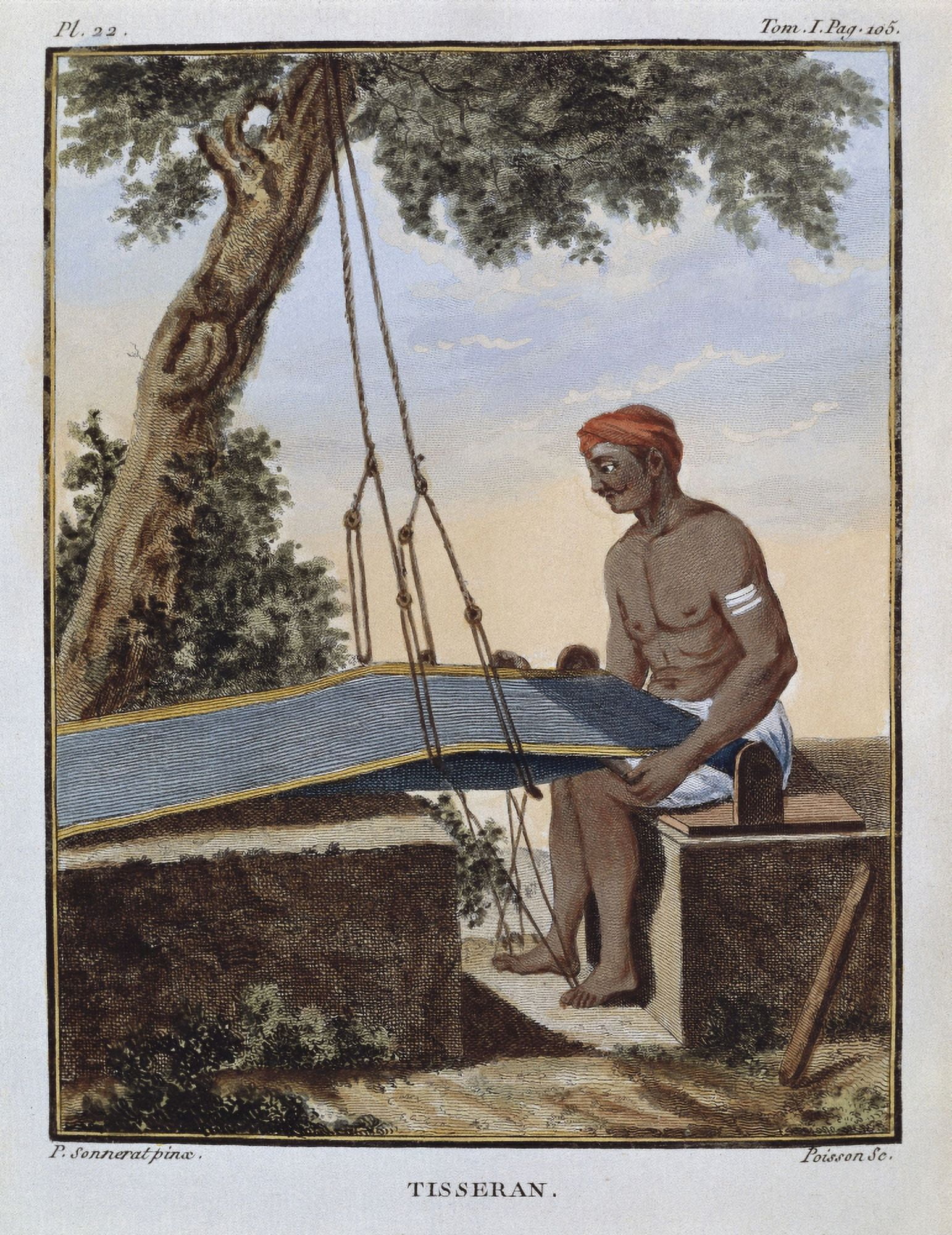 Weaver Canvas Art - (18 x 24)