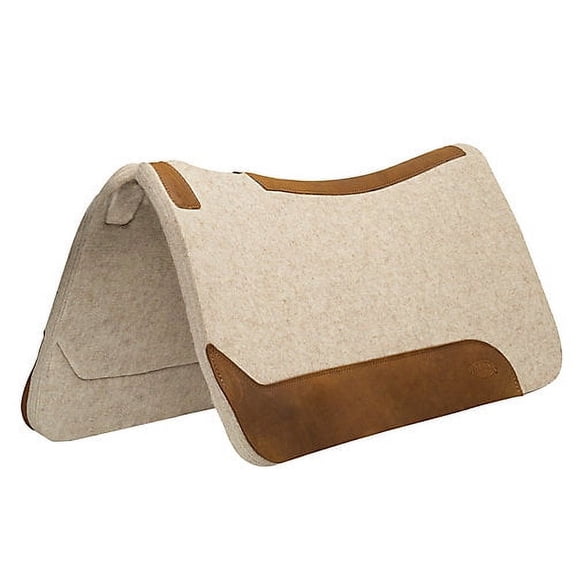 Weaver Leather Contoured Felt Saddle Pad - Wither Relief 30x30 / 1