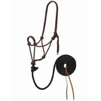 Weaver Diamond Braid Rope Halter w/ Lead Average B