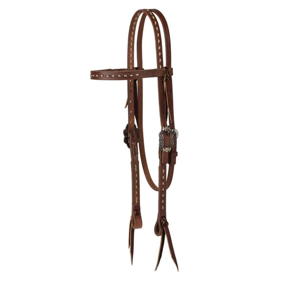Weaver Dusk Buckstitch Browband Headstall