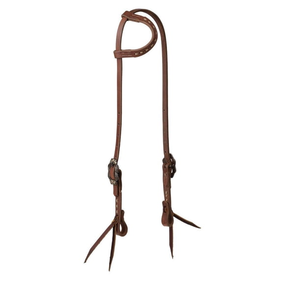 Weaver Dusk Buckstitch Slit Ear Headstall