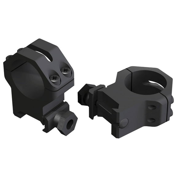Weaver Tactical 4 Hole Skeleton Weaver 30mm Scope Rings Matte Black Low