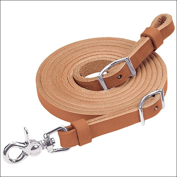 Weaver Leather Horizons Reins 5/8x8' / Roper Rein / Golden Brown