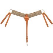 Weaver Horse Breast Collar Woven Alpaca Roper Stainless Hardware