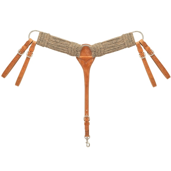 Weaver Horse Breast Collar Woven Alpaca Roper Stainless Hardware