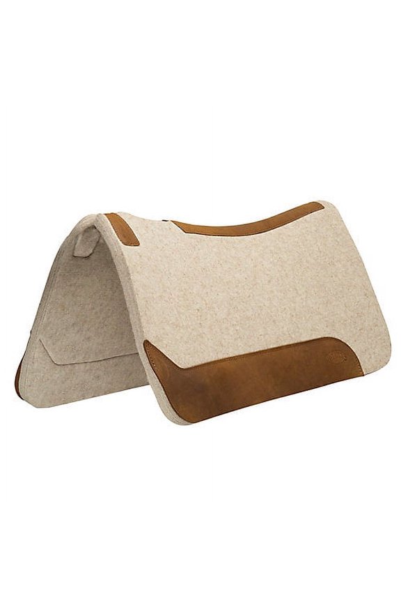 Contoured Pony Felt Saddle Pad - 27x27, 3/4"
