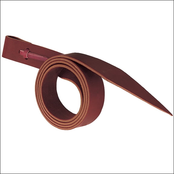 Weaver Latigo Burgundy Leather Hosre Cinch Straps 1-3/4 Inch X 72 Inch