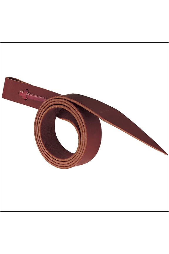 Weaver Latigo Burgundy Leather Hosre Cinch Straps 1-3/4 Inch X 72 Inch