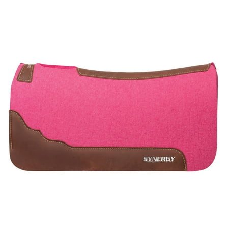 Weaver Synergy Steam Pressed Wool Pad 1in Red 31" x 32"