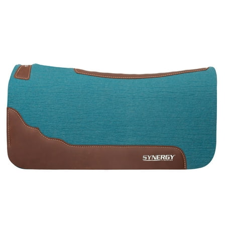 Weaver Leather 1in Synergy Contoured Steam Pressed Felt Turquoise 31X32