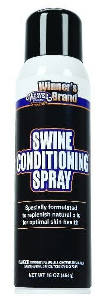Weaver Leather Swine Conditioner & Shine - 32 Oz Quart, For Healthy Skin & Coat, Less Oily