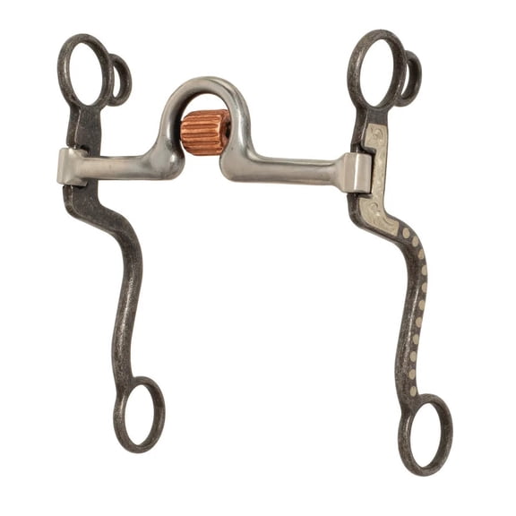 Weaver Leather 7" S-Shank Bit – Sweet Iron for Smooth Transitions Port Mouth