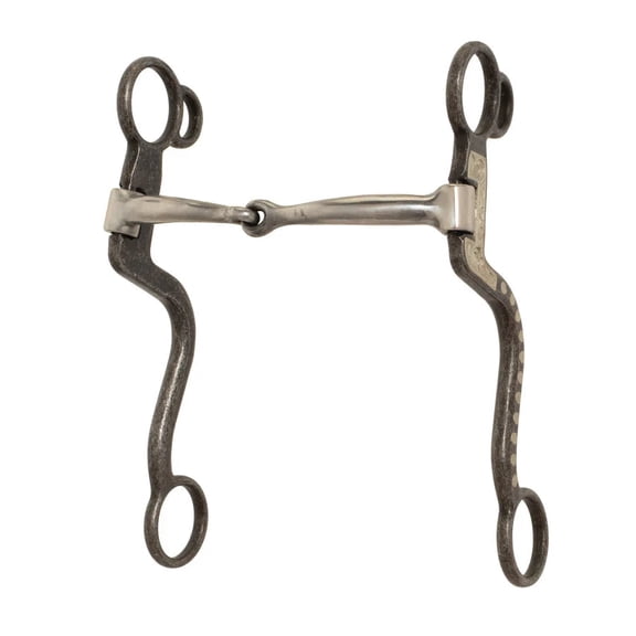 Weaver Leather 7" S-Shank Bit – Sweet Iron for Smooth Transitions Snaffle
