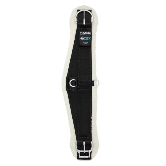 Weaver Leather AirFlex Smart Cinch Roper Style with Fleece Lining, Black - Multiple Sizes 36