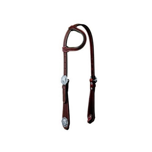Weaver 10-0428-BR Basin Cowboy One Ear Headstall