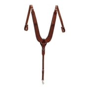 Weaver Leather Basketweave Tooled Pulling Breast Collar Average Horse