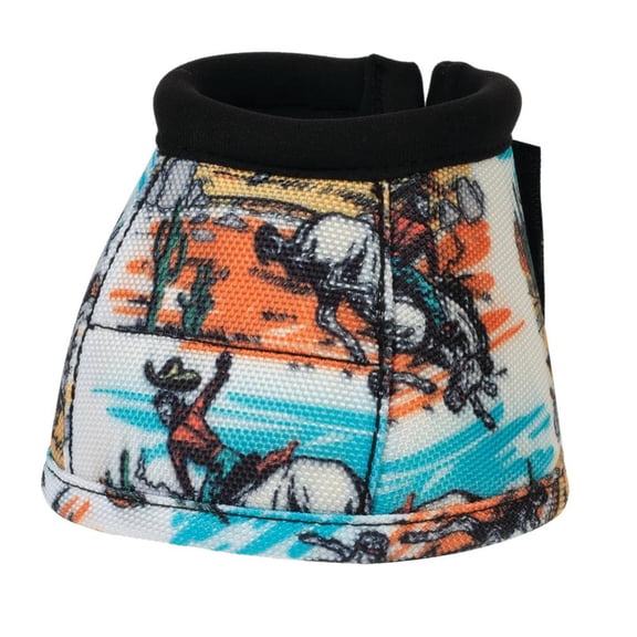 Weaver Leather Bucking Bronc Large No Turn Bell Boots