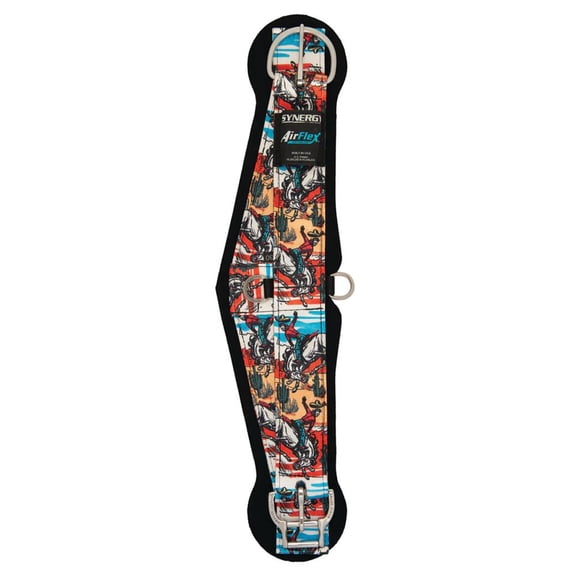 Weaver Leather   Bucking Bronc Synergy AirFlex Roper Cinc Buckingbronc 34
