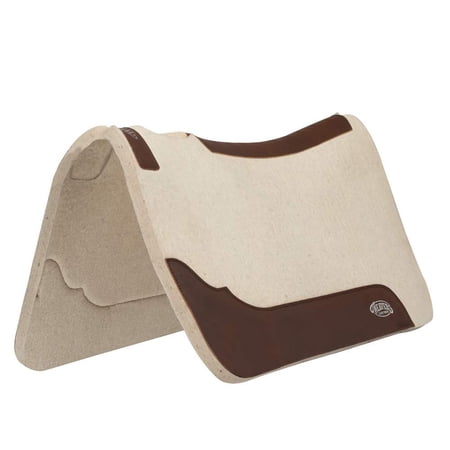 Weaver Leather Contoured 1in Steam Pressed Felt Pad 28x Natural 28X30
