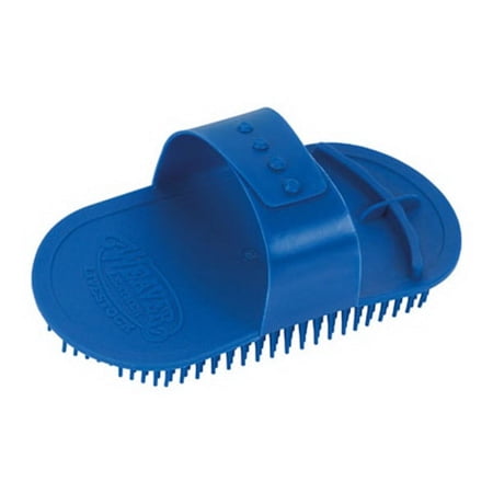 Weaver Leather Massage Brush Blue