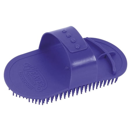 Weaver Leather Massage Brush Purple