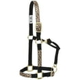 thumbnail image 1 of Weaver Leather Nylon Patterned Adjustable Horse Halter Leopard Average, 1 of 4