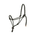 thumbnail image 1 of Weaver Leather Diamond Braid Rope Halter, Blue/Orange/Lime, Average Horse, 1 of 1