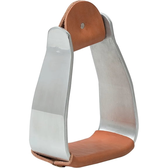 Weaver Leather Sloped Aluminum Stirrups Ergonomic Western Design