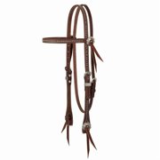 Weaver Leather Stockman Browband Headstall - Canyon Rose Harness
