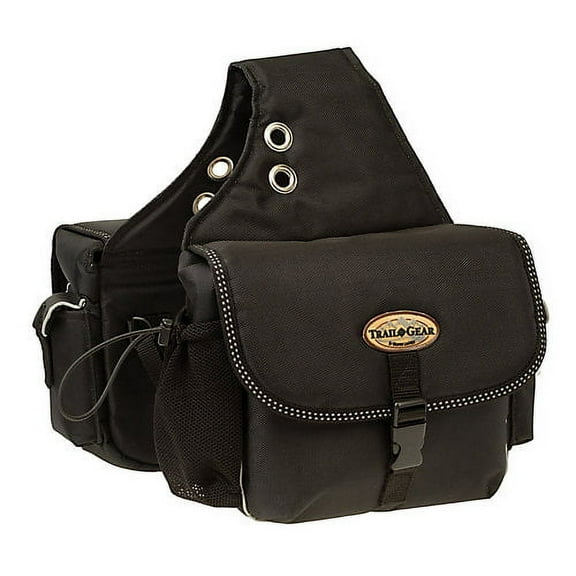 Weaver Leather Trail Gear Saddle Bag Black