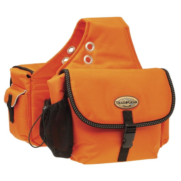 Weaver Leather Trail Gear Saddle Bag Orange