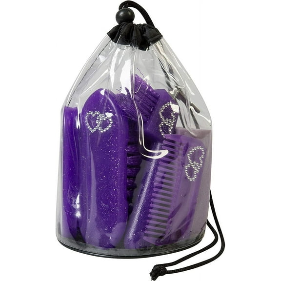 Weaver Leather Youth Grooming Kit Purple