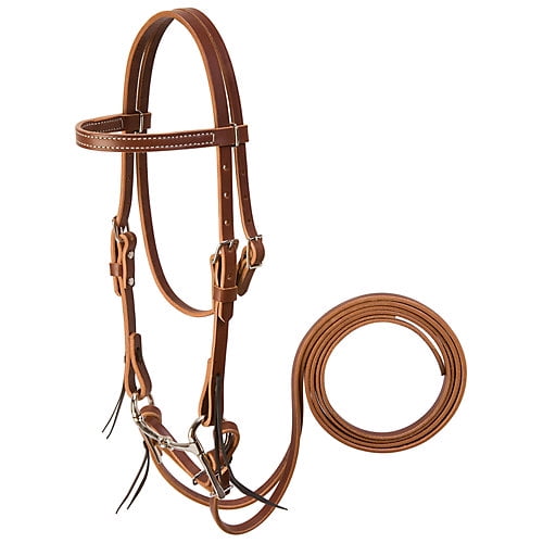 Weaver Leather Mini Horse Bridle - Sunset Harness & Wheat Stitching