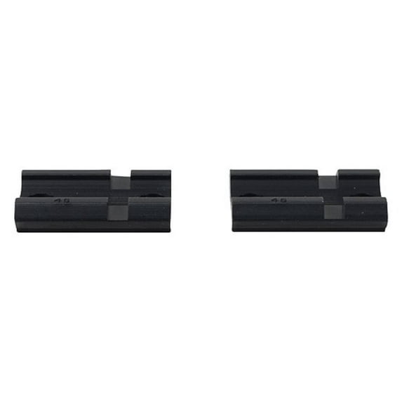 Weaver Mounts 48466 2-Piece Base Savage Bolt Accu-Trigger Top Mount, Matte Black