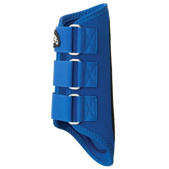 Small Weaver Horse Splint Boots Pair Neoprene Suede Padding Blue