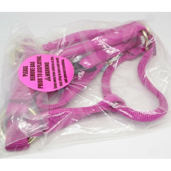 Weaver Original Nylon Halter AVG Raspberry