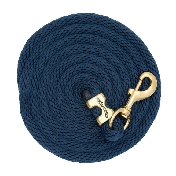 Poly Lead Rope With Brass Bolt Snaps